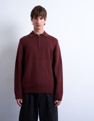 Topman standard fit - burgundy 5190₽