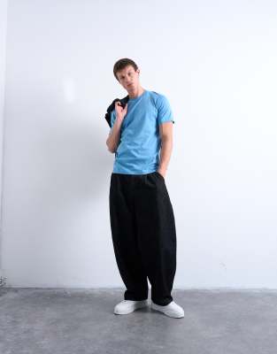 Topman Regular Fit T-shirt In Blue
