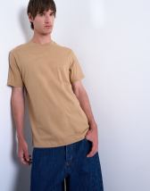 Topman regular fit t-shirt in dark stone