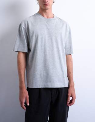 Topman Regular Fit T-shirt In Gray
