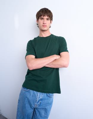 Topman Regular Fit T-shirt In Green