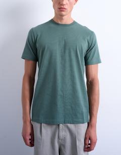 Model wearing Regular fit t-shirt in sage