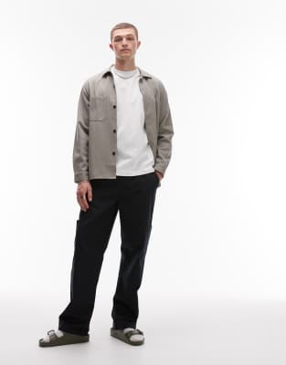 Topman Regular Fit T-shirt With Amore Embroidery In White