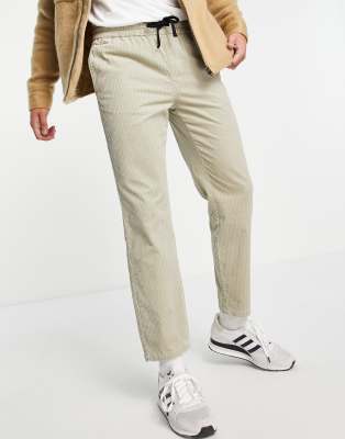 beige cords men