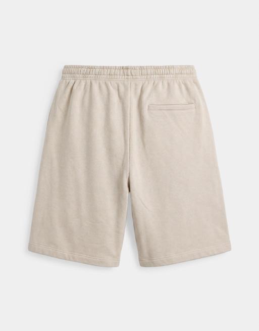 Topman – Relaxed-Fit-Bermuda-Joggingshorts in verwaschenem Steinbeige, 7 von 7