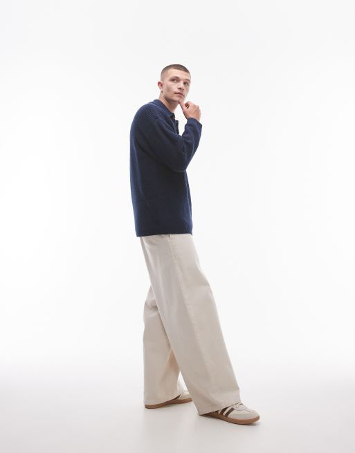 【SATUR】25SS/送料関税込み/人気★Fine Half Pique Polo Knit★ MUSINSA公式 | SATUR Fine Half Pique Polo Knit Navy