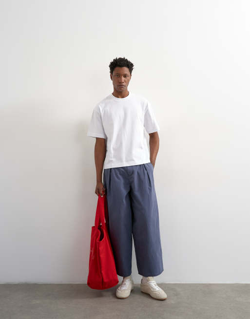 Topman relaxed fit cropped t-shirt in white, 2 of 5
