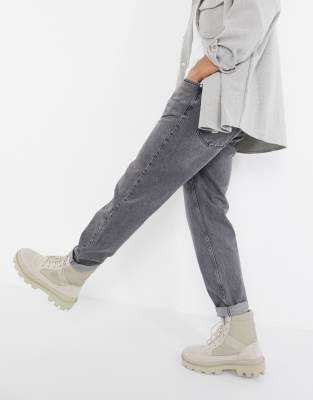 gray relaxed fit jeans