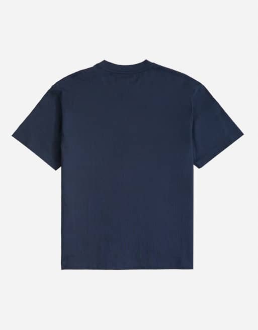 Topman relaxed-fit T-shirt in marineblauw, 7 van 7