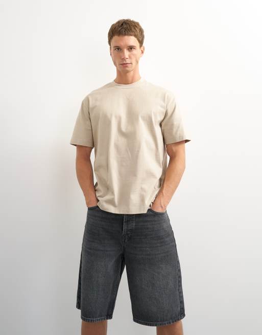 Topman relaxed fit t-shirt in stone, 5 of 7