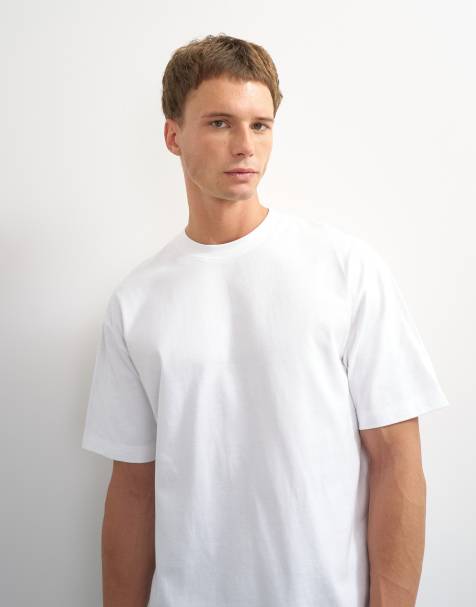 Topman relaxed fit t-shirt in white - view 1