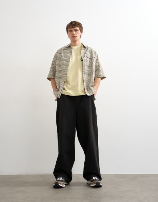 Topman relaxed fit T-shirt with Amor embroidery in washed yellow, 2 of 5
