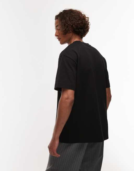 Topman relaxed fit t-shirt with San Jose print in black, 4 of 4