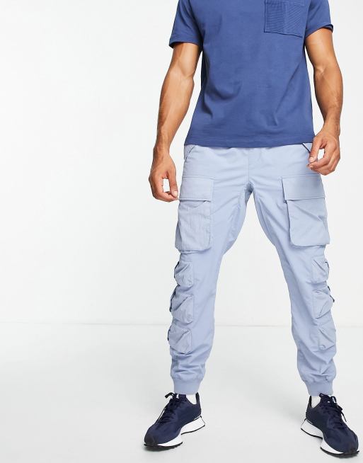 Cargo pants - light blue