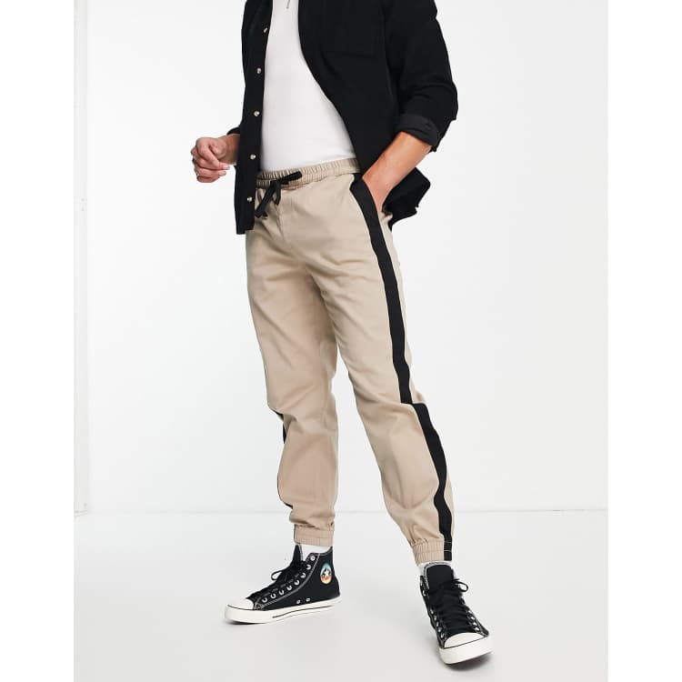 Side stripe pants on sale men's