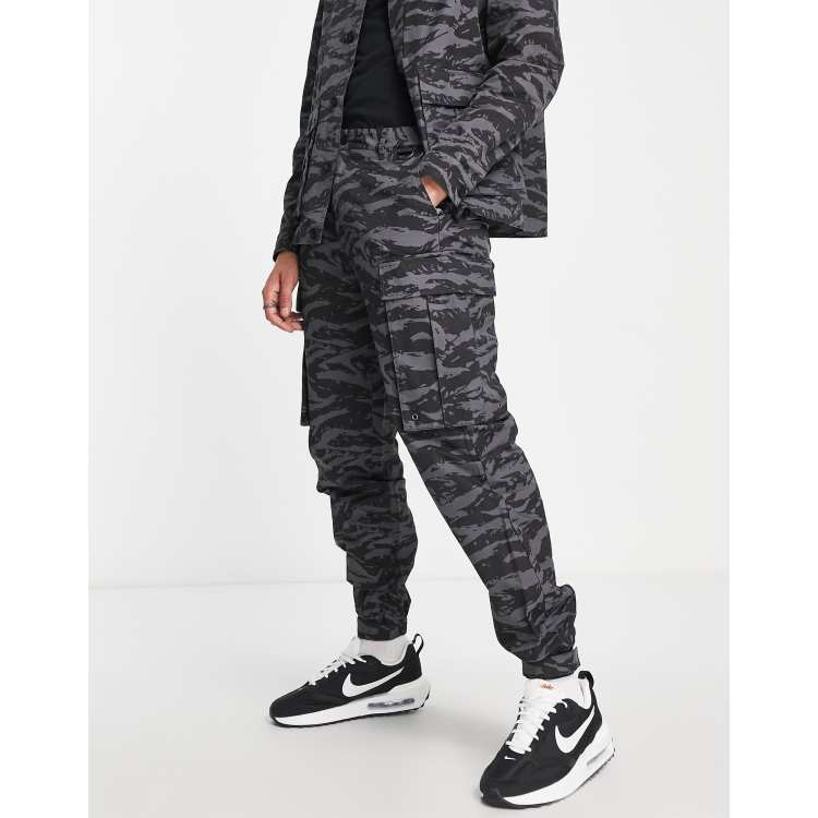 Topman store camo trousers