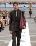 [Topman] Topman relaxed wool touch suit jacket in green Chest 34 Regular GREEN