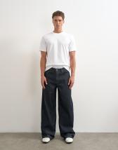 Topman rigid baggy fit jean in raw
