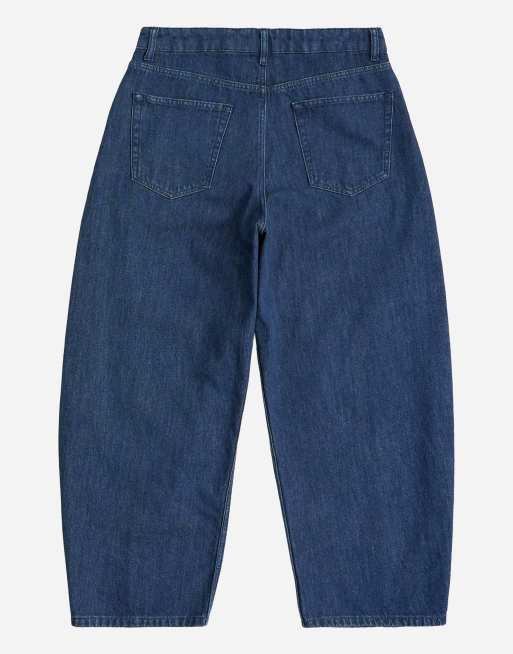 Topman rigid barrel fit jean in dark wash, 7 of 7