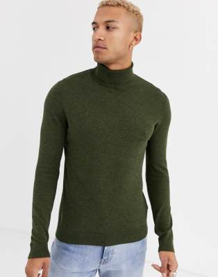 thin polo neck jumpers
