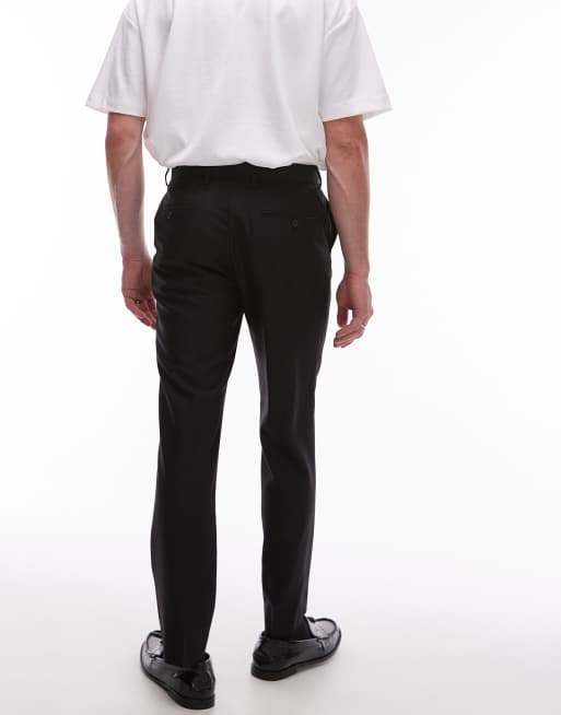 Topman – Schmale Anzughose in Schwarz, 4 von 5