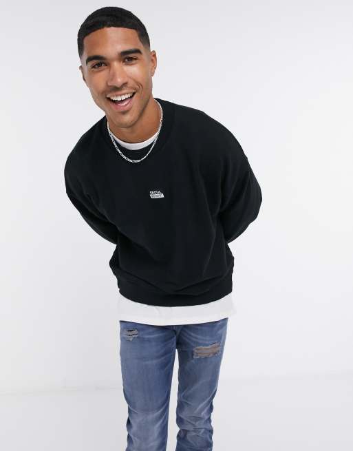 Topman best sale black sweatshirt