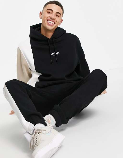 Topman store colorblock hoodie