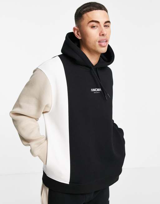 Topman colorblock outlet hoodie