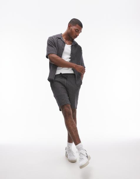 Topman – Set in Marineblau mit Streifen - view 1