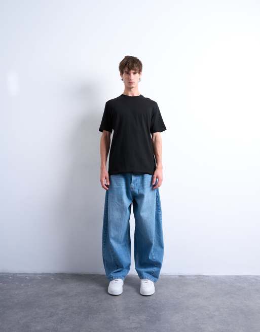 Topman - Set van 5 klassieke T-shirts in zwart, 2 van 5