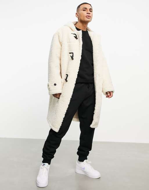 Duffle coat with on sale hood