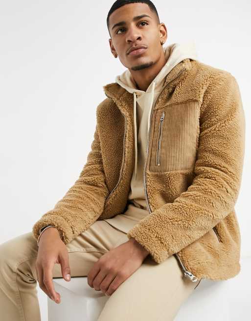 Asos shop sherpa jacket