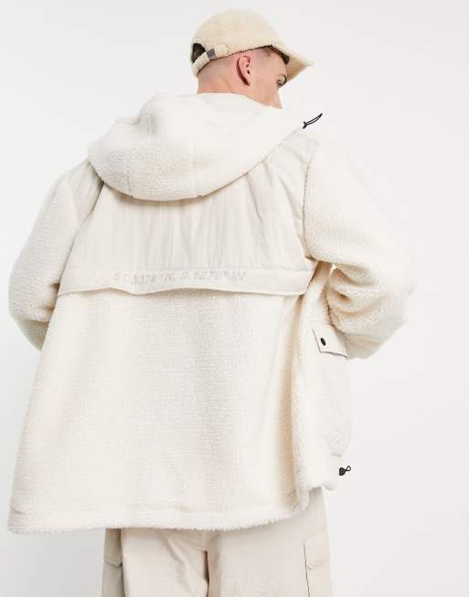 Topman sherpa outlet jacket