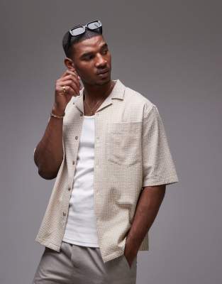【関税込】BOTT (ボット) CHECKERBOARD SHORT SLEEVE SHIRT 関税込】BOTT (ボット) CHECKERBOARD SHORT SLEEVE SHIRT シャツ