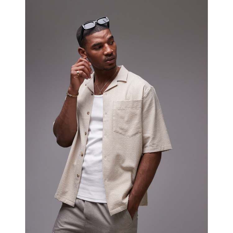 さらに100円引き◆NERDY◆seersucker short sleeve shirt ノルディ NERDY SEERSUCKER S/S SHIRT （BLACK） シアサッカー