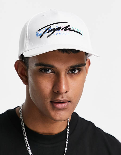 Topman signature cap in white