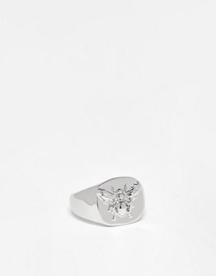 Topman silver signet ring