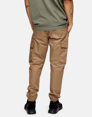 skinny tan cargo pants