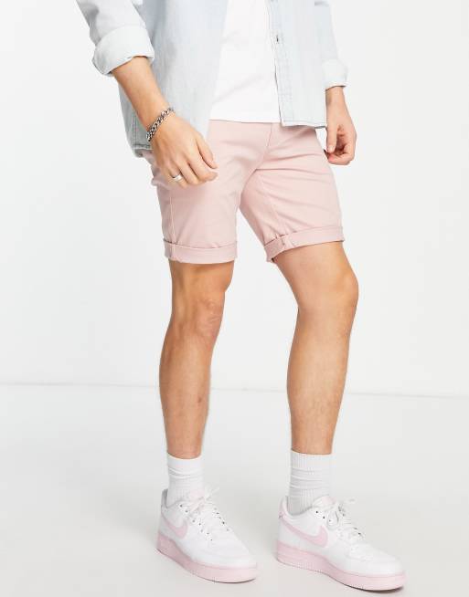 Stretch skinny chino store shorts