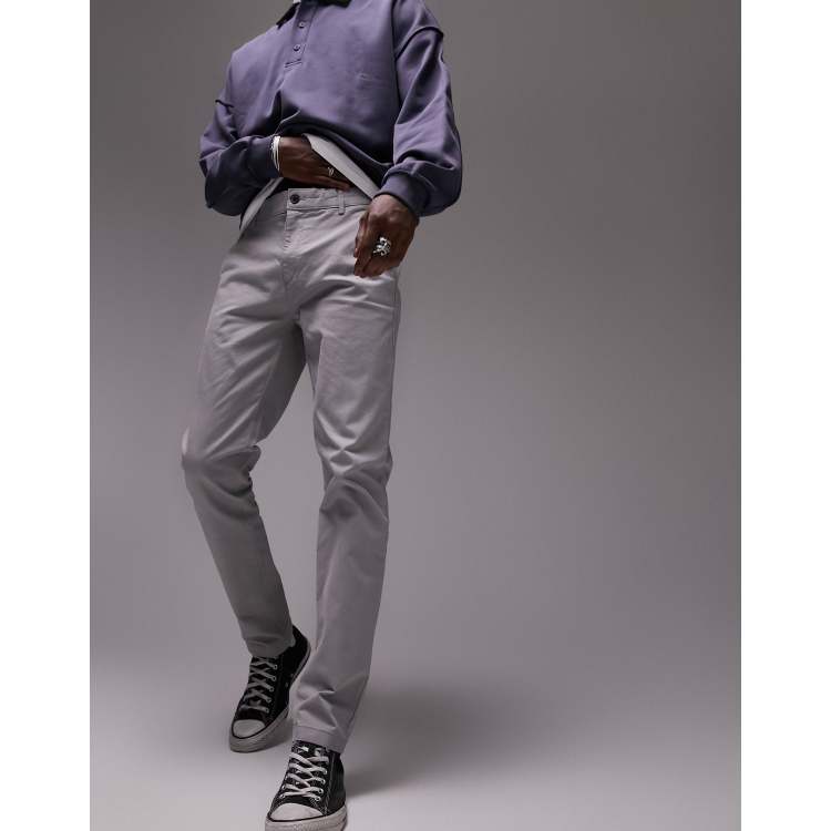 Light grey best sale skinny chinos