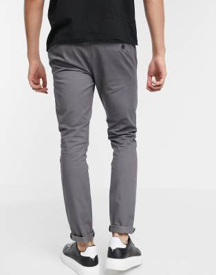 charcoal chinos