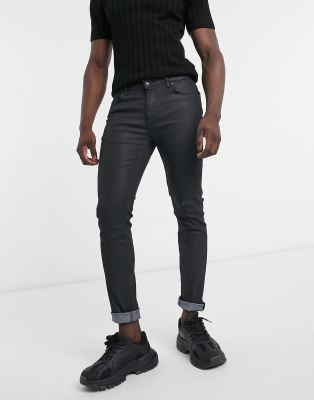 topman coated jeans