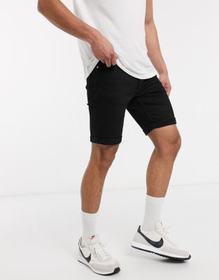 topman denim shorts