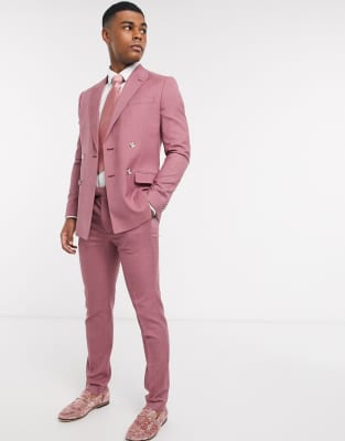 pink topman suit