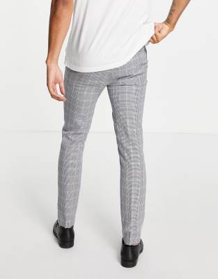 topman skinny suit trousers