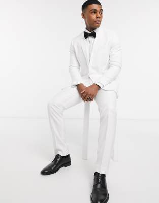 white dress pants skinny