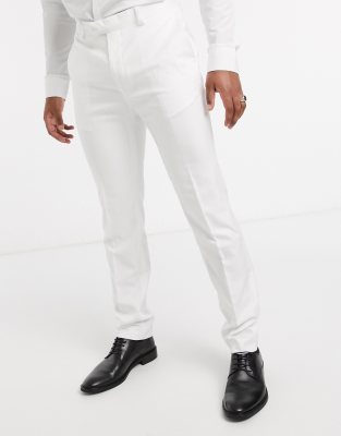 skinny fit suit pants