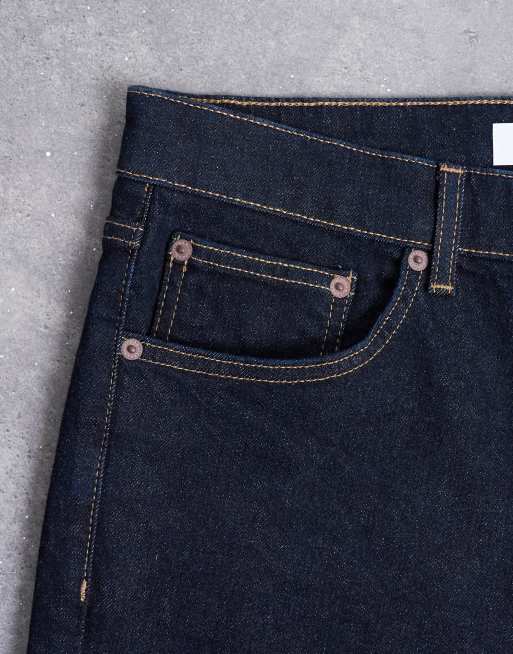 Topman – Skinny jeans i rå denim med stretch, 5 av 7