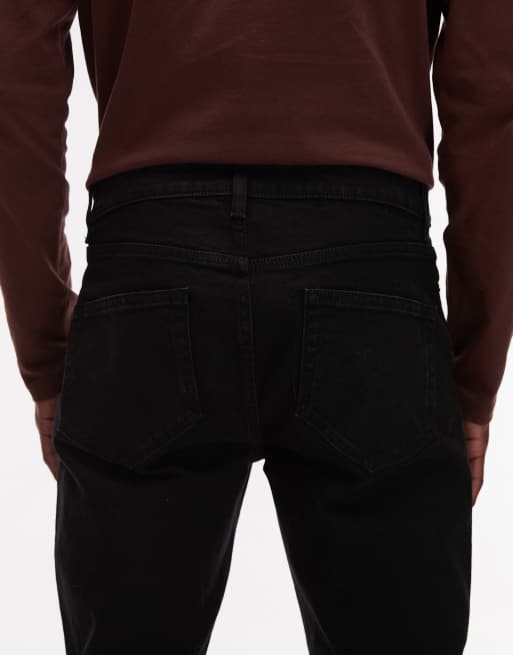 Topman - Skinny-jeans med stretch i sort, 4 af 5