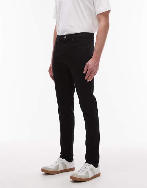 Topman - Skinny-jeans med stretch i sort, 3 af 5